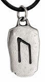 Rune Uruz 306 mit Schlangenkette - Silber