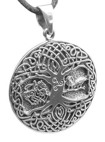 Anhänger 405 Lebensbaum - Silber