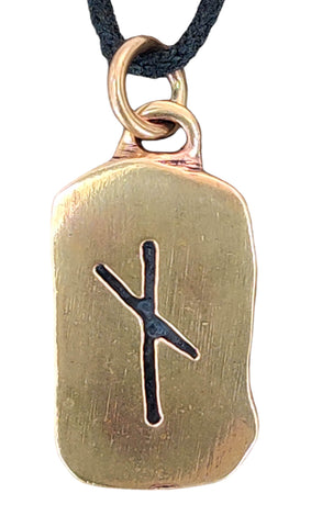 Anhänger 96 Nauthiz - Bronze