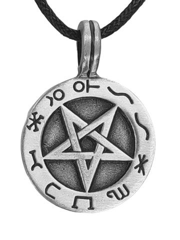 Anhänger 31 Pentagramm - Zinn