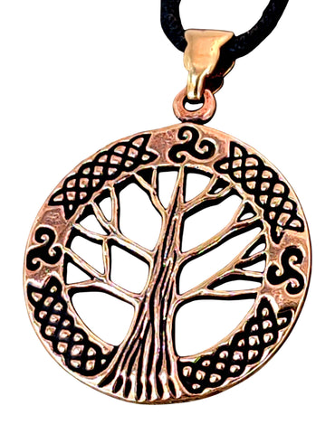 Anhänger 47 Lebensbaum - Bronze