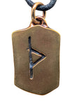 Anhänger 89 Thurisaz - Bronze
