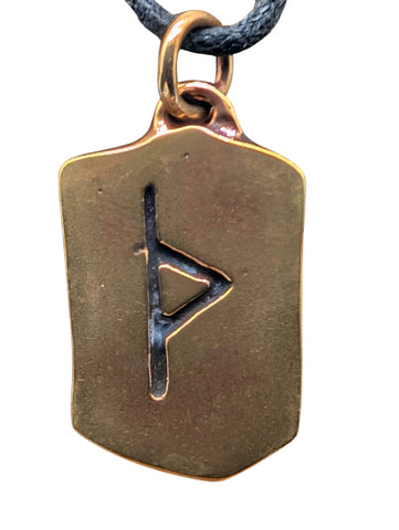 Anhänger 89 Thurisaz - Bronze