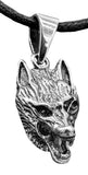 Anhänger 7 A Wolf - Silber