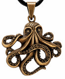 Anhänger 205 Oktopus - Bronze
