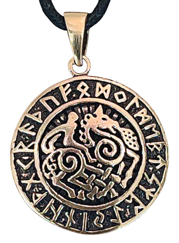 Anhänger 154 Sleipnir - Bronze
