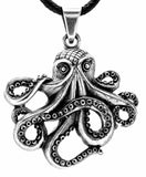 Anhänger 388 Oktopus - Silber