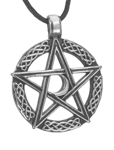 Anhänger 137 Pentagramm - Edelstahl