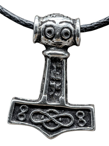 Anhänger 66 Thorshammer - Silber