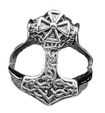 Ring Thorshammer Gr. 55-76 (th33)- Edelstahl