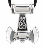 Axt 154 mit Schlangenkette - Silber