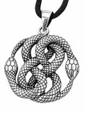 Schlangen 331 mit Schlangenkette - Silber
