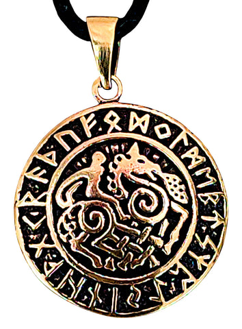 Anhänger 154 Sleipnir - Bronze