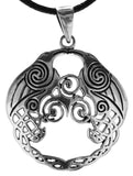 Triskele 350 mit Schlangenkette - Silber