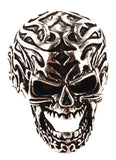 Ring Totenkopf, Gr. 60-74 (tk7) - Silber
