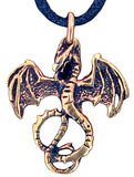 Anhänger 10 Drache - Bronze