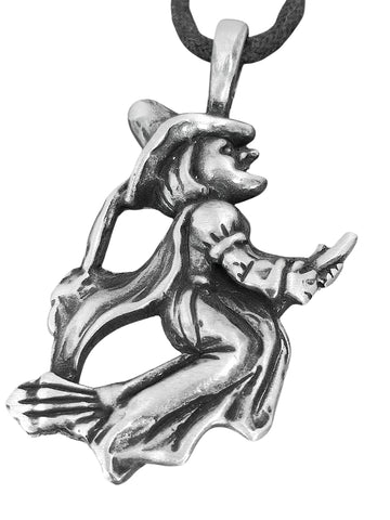 Anhänger 67 Hexe - Zinn