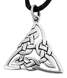 Keltischer Knoten 108 mit Schlangenkette - Silber