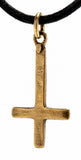 Anhänger 22 Kreuz - Bronze