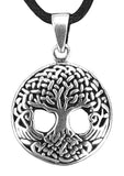 Lebensbaum 91 mit Schlangenkette - Silber