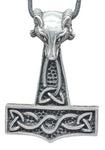 Kombi 79 Thorshammer mit Königskette - Silber