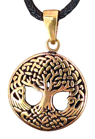 Anhänger 48 Lebensbaum - Bronze