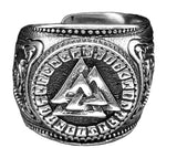 Ring Wotansknoten Valknut, Gr. 55-70 (edwt1) - Edelstahl