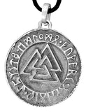 Anhänger 37 Wotansknoten - Zinn