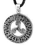 Triskele 319 mit Korbkette - Silber