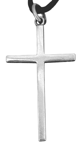 Kreuz 20 mit Schlangenkette - Silber