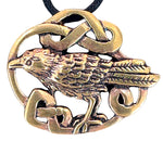 Anhänger 124 Rabe - Bronze