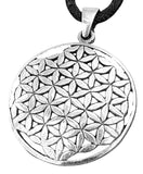 Anhänger 96 Blume des Lebens - Silber