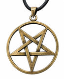 Anhänger 191 Pentagramm - Bronze