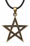 Anhänger 192 Pentagramm - Bronze