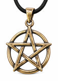 Anhänger 193 Pentagramm - Bronze