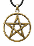 Anhänger 194 Pentagramm - Bronze