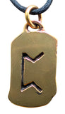 Anhänger 100 Perthro - Bronze