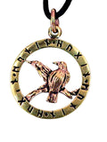 Anhänger 137 Raben - Bronze