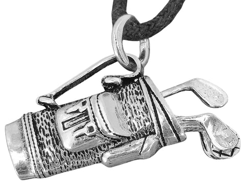 Golftasche 342 mit Schlangenkette - Silber