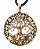Anhänger 50 A Lebensbaum - Bronze