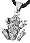 Frosch 114 mit Korbkette - Silber