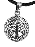 Lebensbaum 247 mit Schlangenkette - Silber