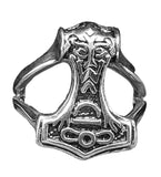 Ring Thorshammer Gr. 57-70  (th26)- Edelstahl