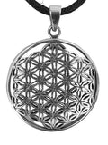 Anhänger 95 Blume des Lebens - Silber