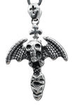 Anhänger 87 Totenkopf - Edelstahl