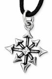 Anhänger 58 Chaosstern - Silber