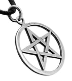 Anhänger 49 Pentagramm - Silber