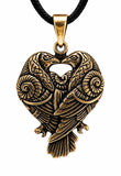 Anhänger 159 Raben - Bronze