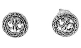 Ohrstecker 27 Fleur-de-Lys - Silber