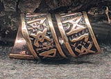 Bartperle Runen 8 mm - Bronze